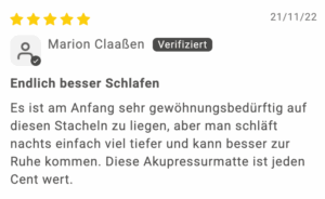 Kundenbewertung